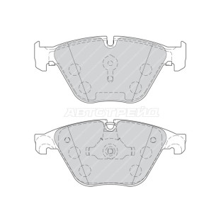 Колодки тормозные перед BMW 5 F10/6 F12/7 F01 FERODO