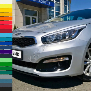 Бампер передний в цвет Kia Ceed 2 (2015-2018) рестайлинг