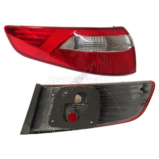 Фонарь задний KIA RIO 10-14 лев 4D TYC