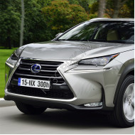 Бампер передний в цвет кузова Lexus NX200/300H AZ10 (2014-)