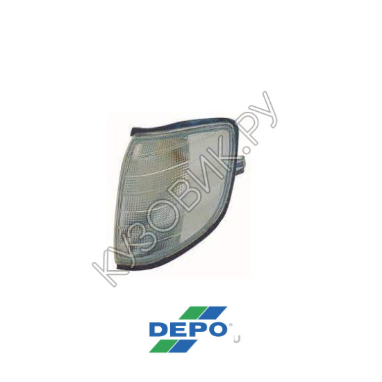 Указатель поворота левый Mercedes W140 (1993-1994) DEPO