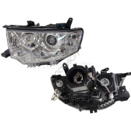 Фара MITSUBISHI PAJERO SPORT 08-17/L200 13-16 лев под ксенон, с электрокорректором SAT