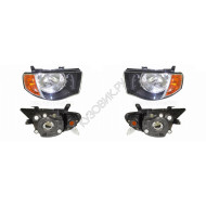 Фары Митсубиси Л200 Mitsubishi L200 4 (2005-2014) комплект 2 штуки левая и правая SAT высокое качество