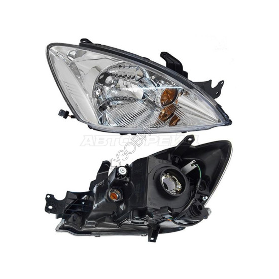 Фара MITSUBISHI LANCER 03-10 прав под эл. корректор (Евросвет) TYC