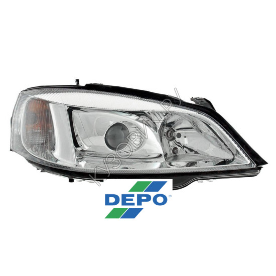 Фара правая Opel Astra G (2002-) DEPO