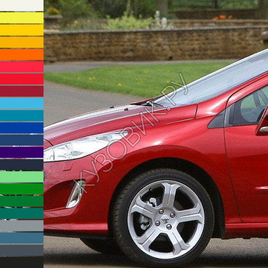Крыло переднее левое в цвет кузова Peugeot 308 (2007-2015) Крыло переднее левое в цвет кузова Peugeot 308 (2007-2015)