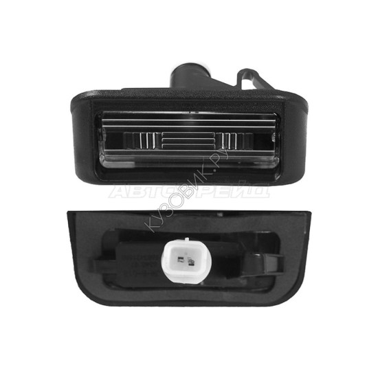 Подсветка номерного знака CITROEN BERLINGO/PEUGEOT PARTNER 08-18 под 2 задние навесные двери SAT