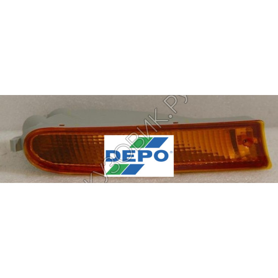 Указатель поворота нижний правый Toyota Rav4 (1994-1997) DEPO